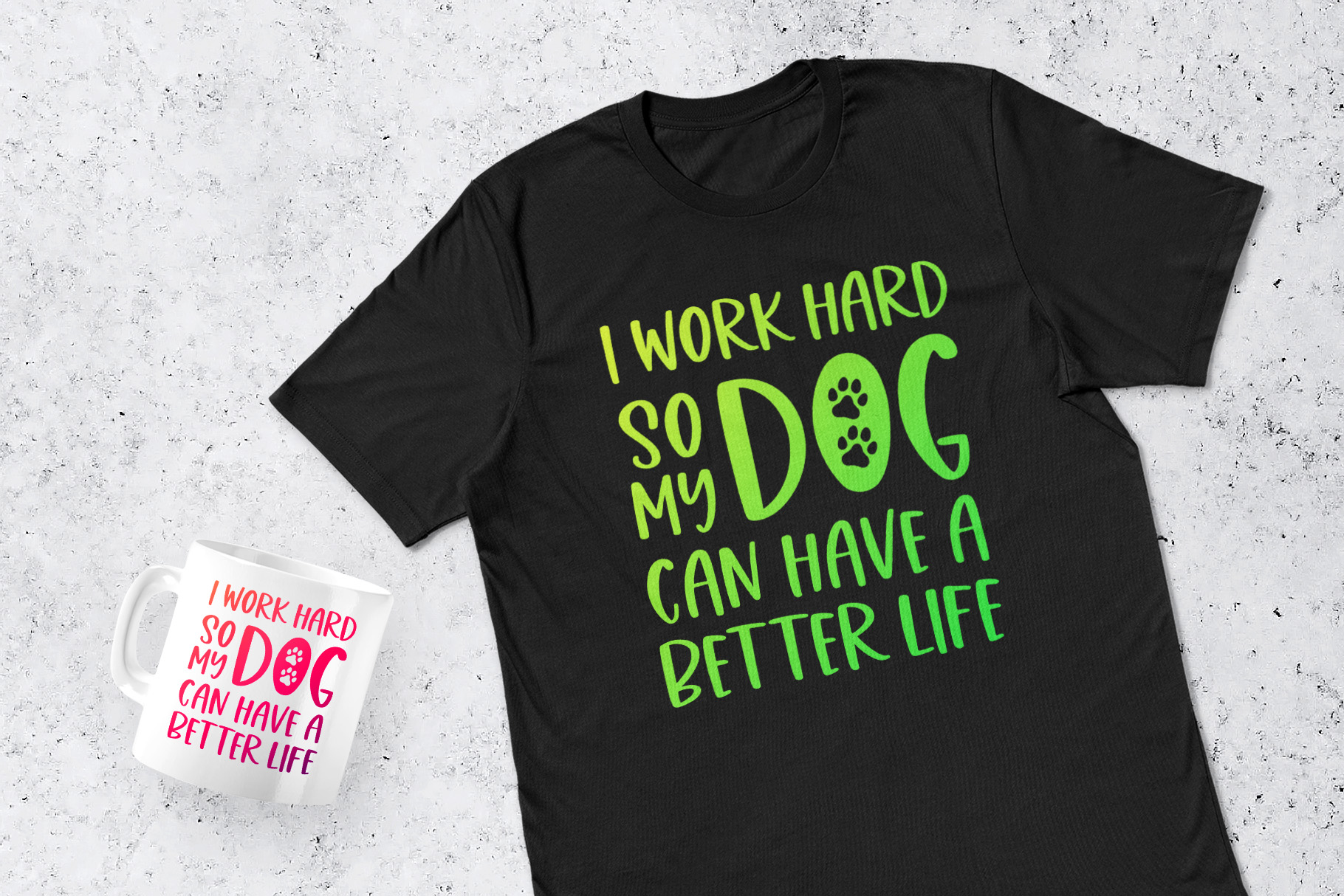 I Work Hard Dog Love Quote SVG Clipart 1 I Work Hard So My Dog Can Have A Better Life SVG Clipart