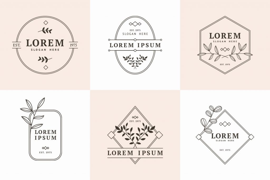 Plus Design Resources 20 Modern & Minimalist Logo Templates