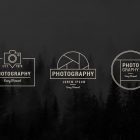 Minimalist Photography Logo Templates 2 Minimalist Vector Logo Templates Bundle Vol. 1