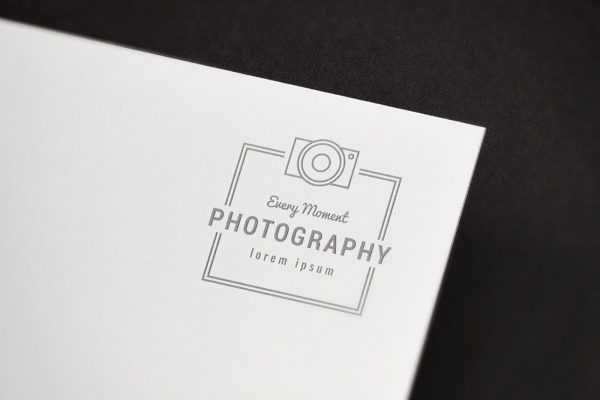 Minimalist Photography Logo Templates 6 Minimalist Photography Logo Templates 6