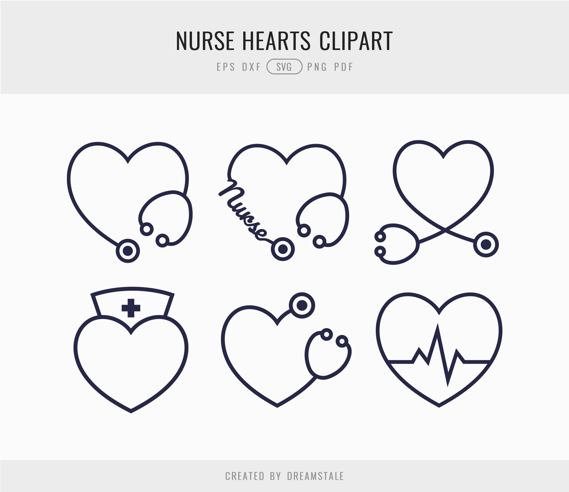 Nurse Hearts & Love SVG Clipart 4 svg+xml;charset=utf Nurse Hearts & Love SVG Clipart
