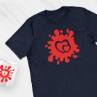 Paint Splatter Hearts Clipart 2 Valentine's Day SVG Clipart Bundle