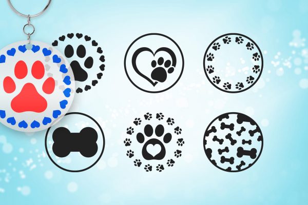 Pet Keychain Clipart Set 1 Pet Keychain Clipart Set 1