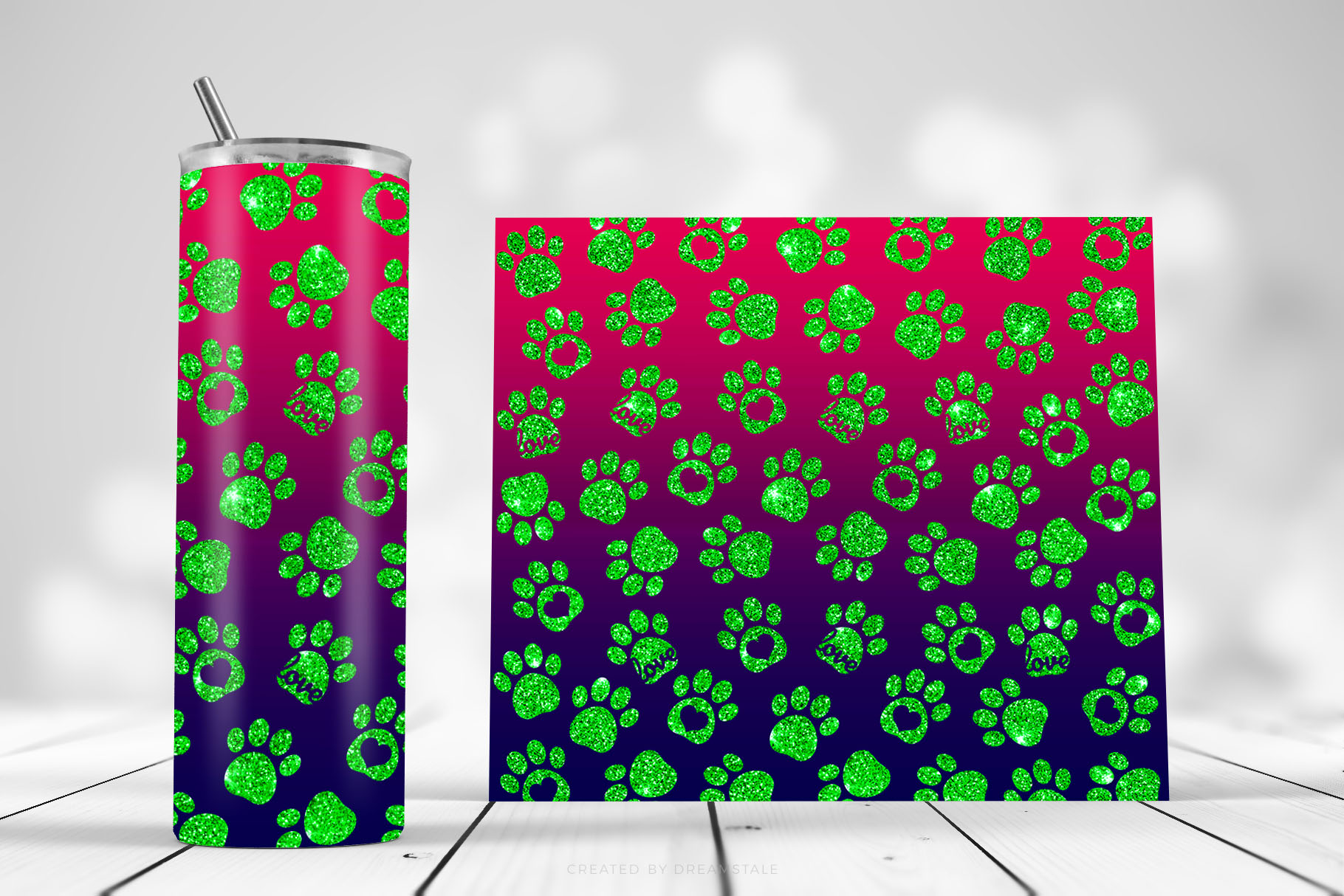 Paw Prints Sublimation Tumbler Wraps 2 svg+xml;charset=utf Paw Prints Sublimation Tumbler Wraps
