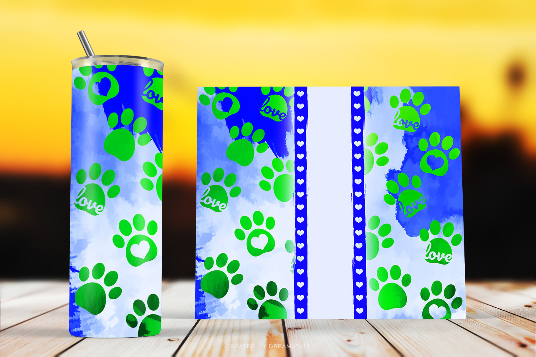 Watercolor Footprints Sublimation Tumbler Wraps 2 svg+xml;charset=utf Watercolor Footprints Sublimation Tumbler Wraps