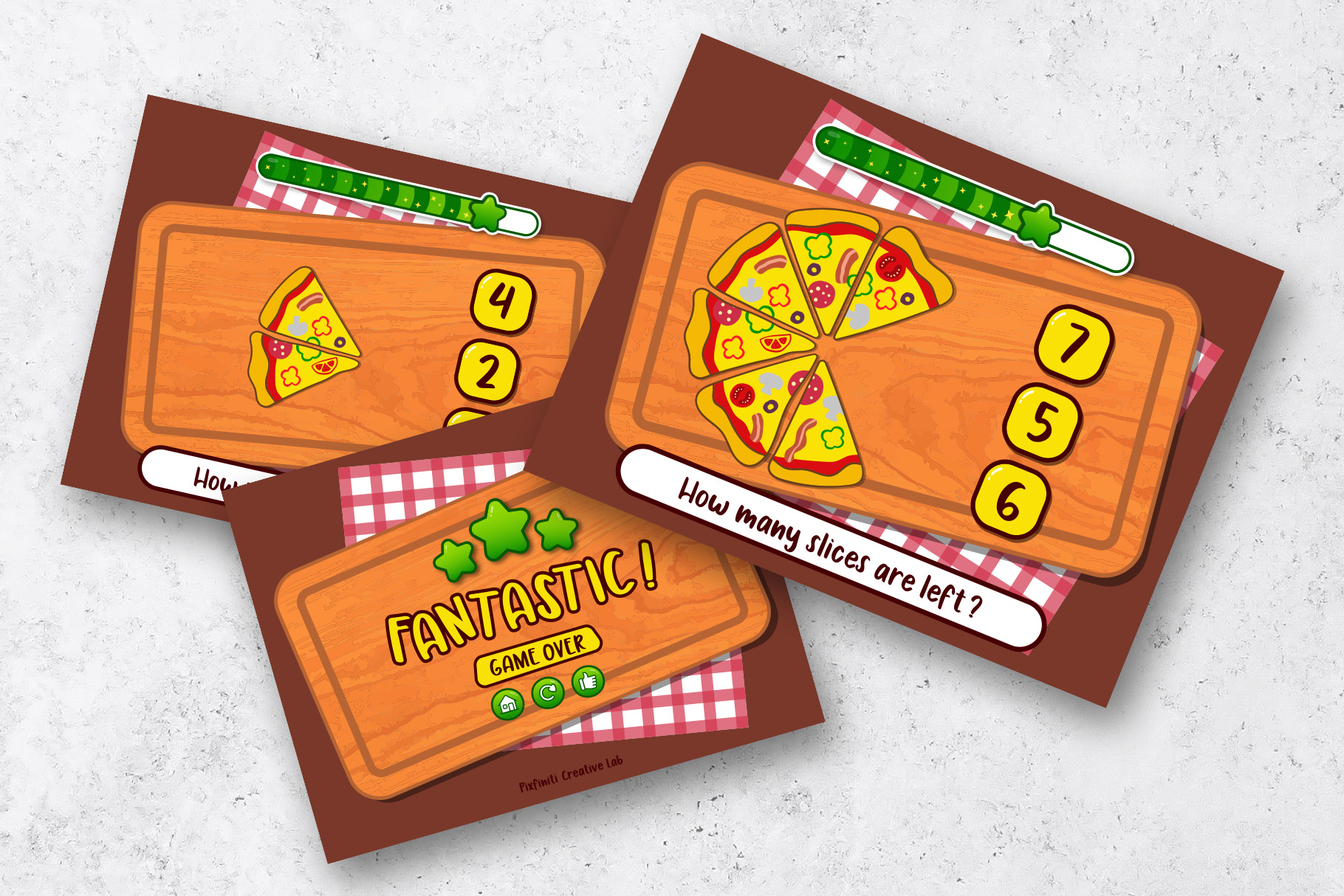 Pizza Slices Numbers Educational PDF Game 2 svg+xml;charset=utf Pizza Slices Numbers Educational PDF Game