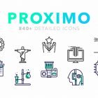 Proximo 840+ Detailed Icons