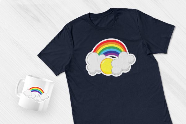 Rainbow Stickers Clipart Set 2 Rainbow Stickers Clipart Set 2