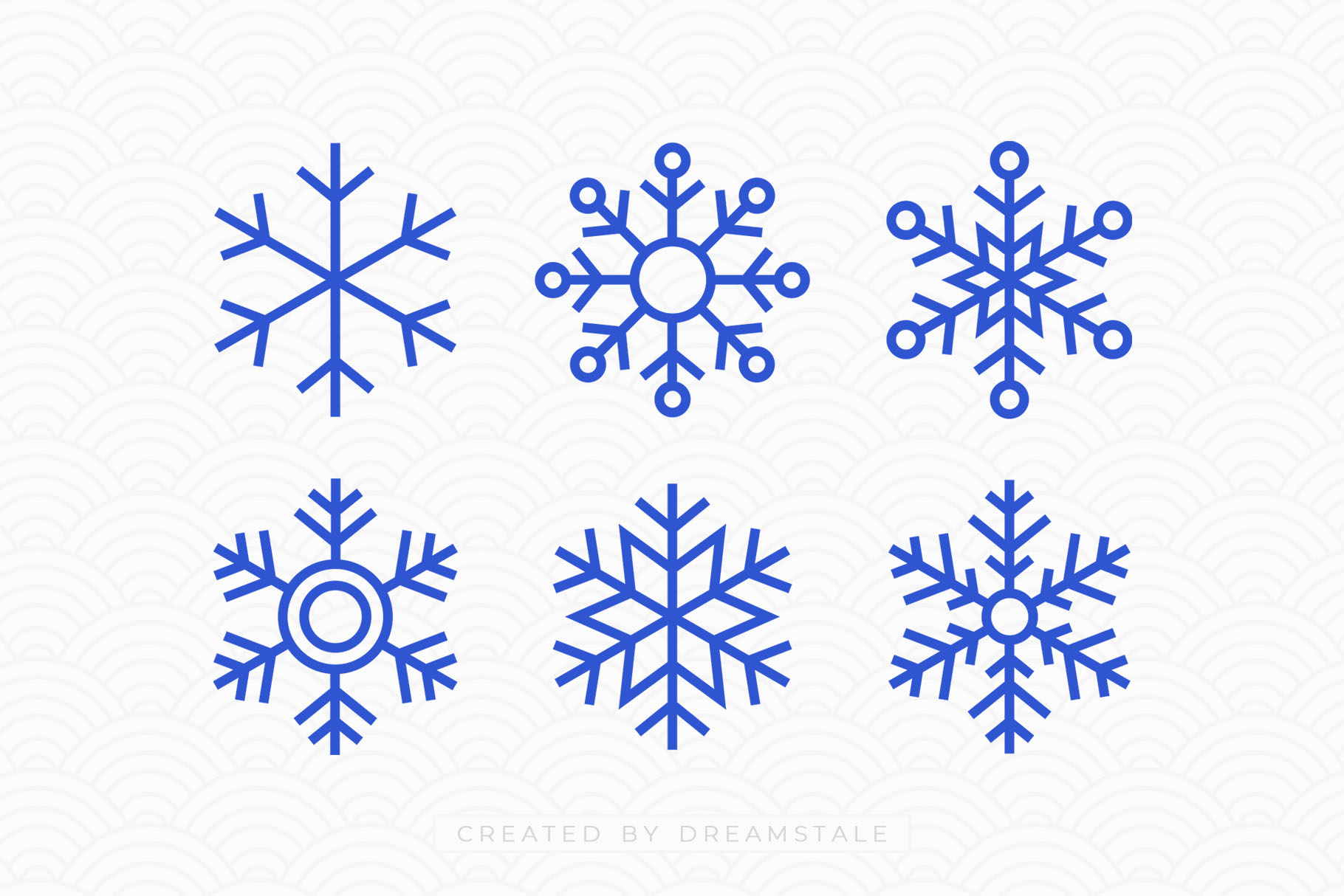 Snowflakes Clipart Free SVG Laser Cut Files