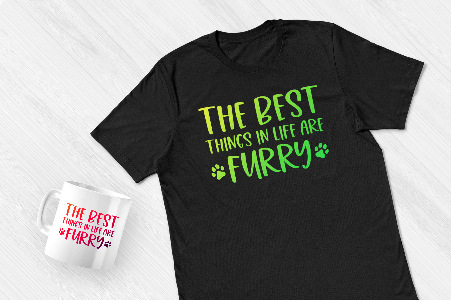 Best Things Are Furry Animal Love Quote SVG 1 Best Things Are Furry Animal Love Quote SVG