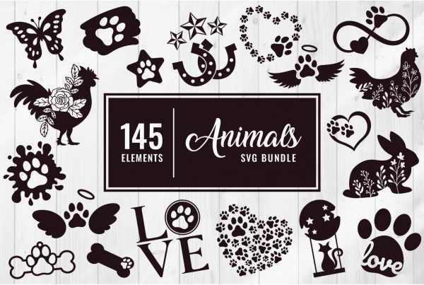 Pet & Farm Animals SVG Bundle