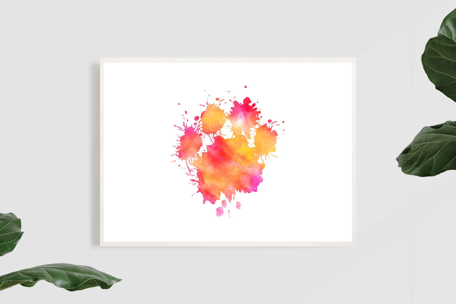 Watercolor Paw Print Splashes PNG Designs 3 svg+xml;charset=utf Watercolor Paw Print Splashes PNG Designs