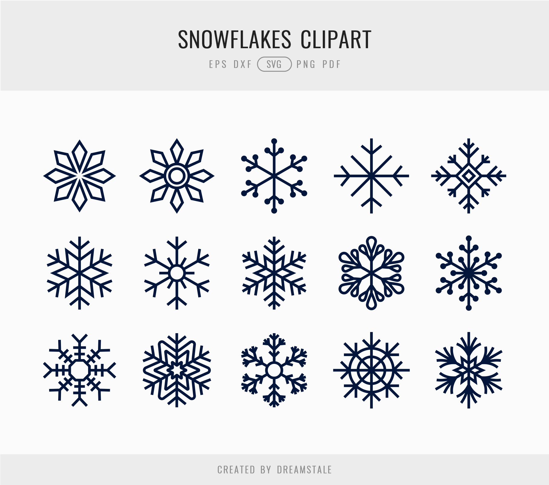 Snowflakes SVG Clipart Silhouettes 4 svg+xml;charset=utf Snowflakes SVG Clipart Silhouettes