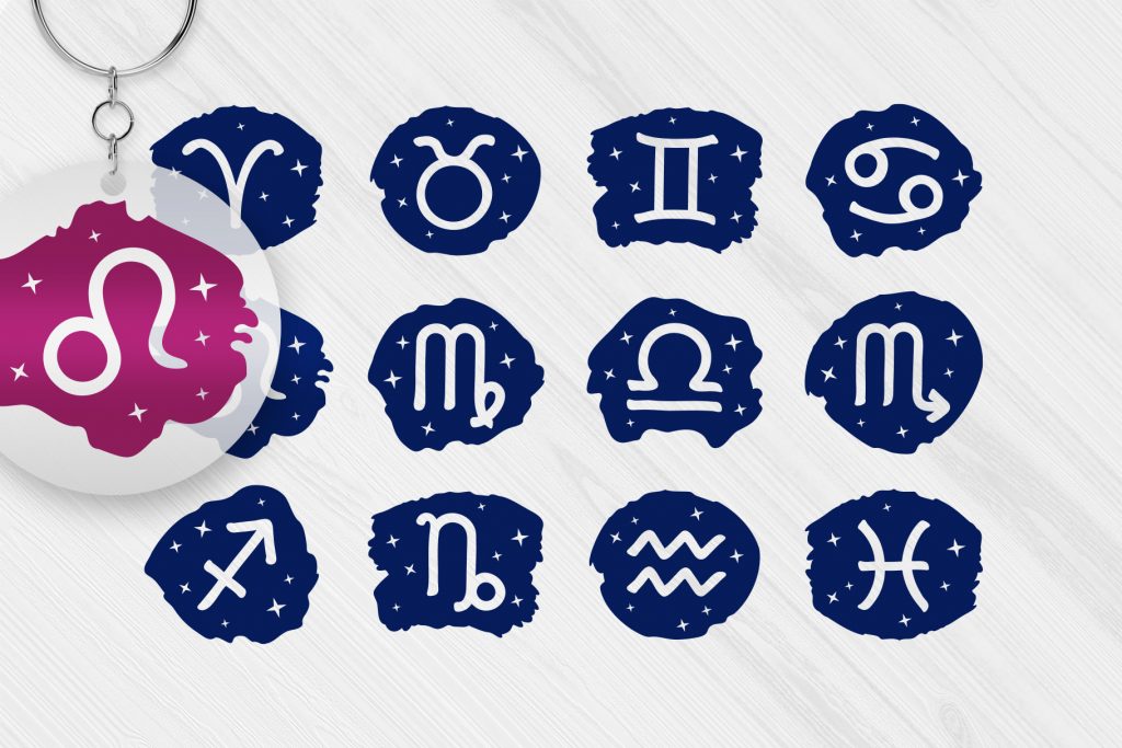 Plus Design Resources 15 Horoscope Zodiac Signs SVG Clipart