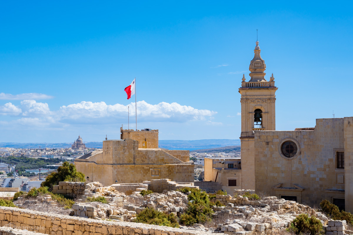 Gozo Island Panoramic View in Malta Stock Photo 1 Gozo Island Panoramic View in Malta Stock Photo