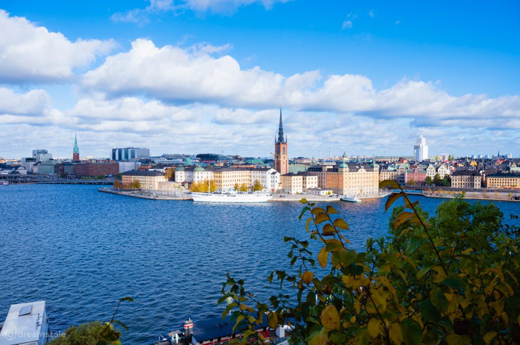 Plus Design Resources 21 Panoramic View Of Stockholm City Stock Photo
