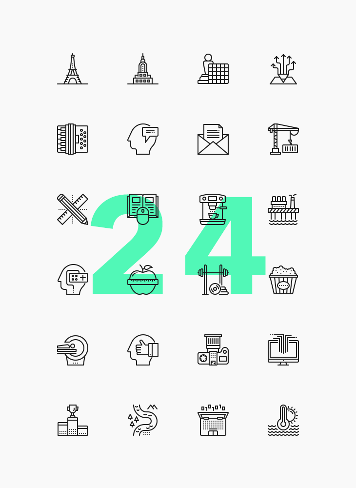 Proximo Vector Line Free Icons