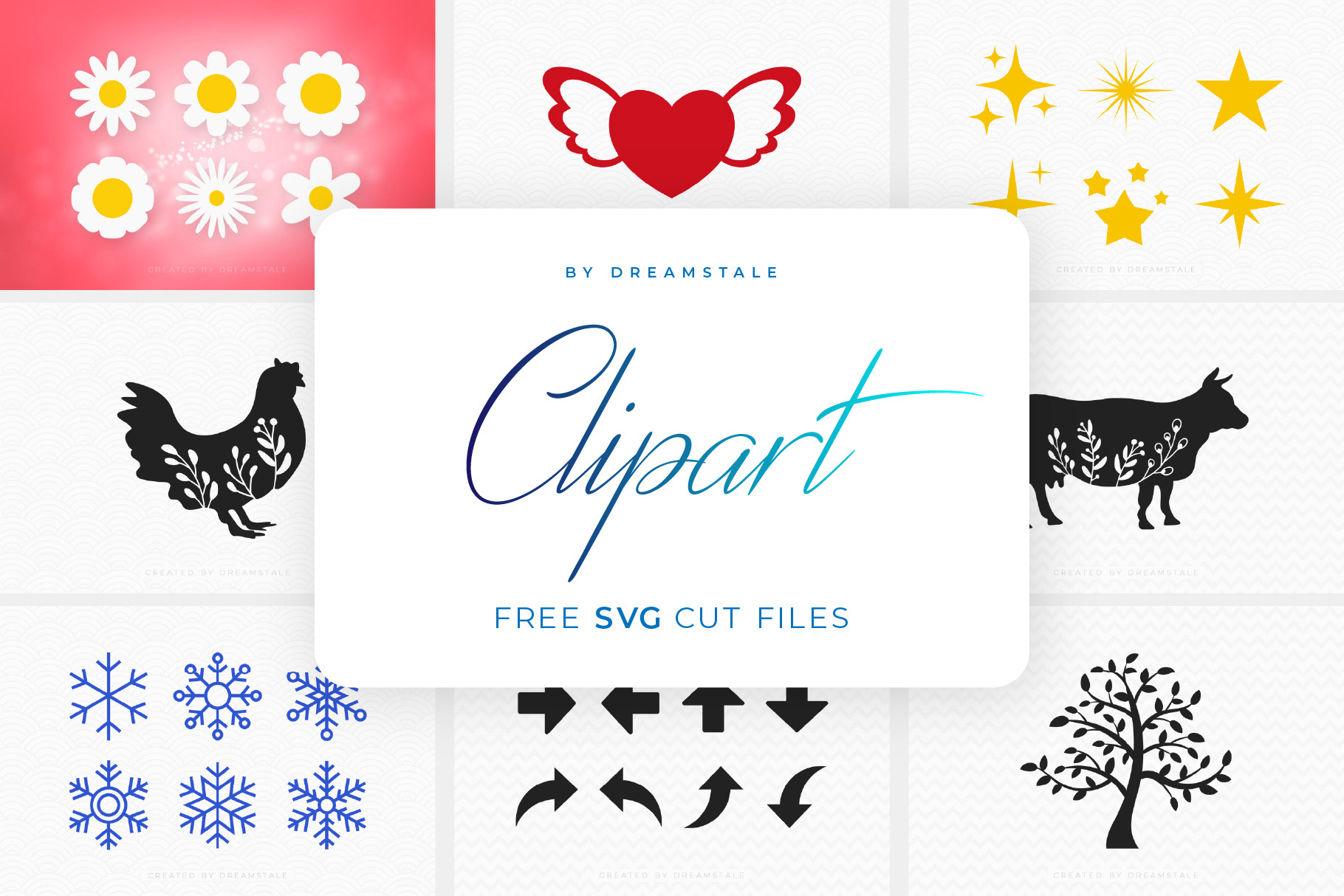 Download 10 Free SVG Files of the Month