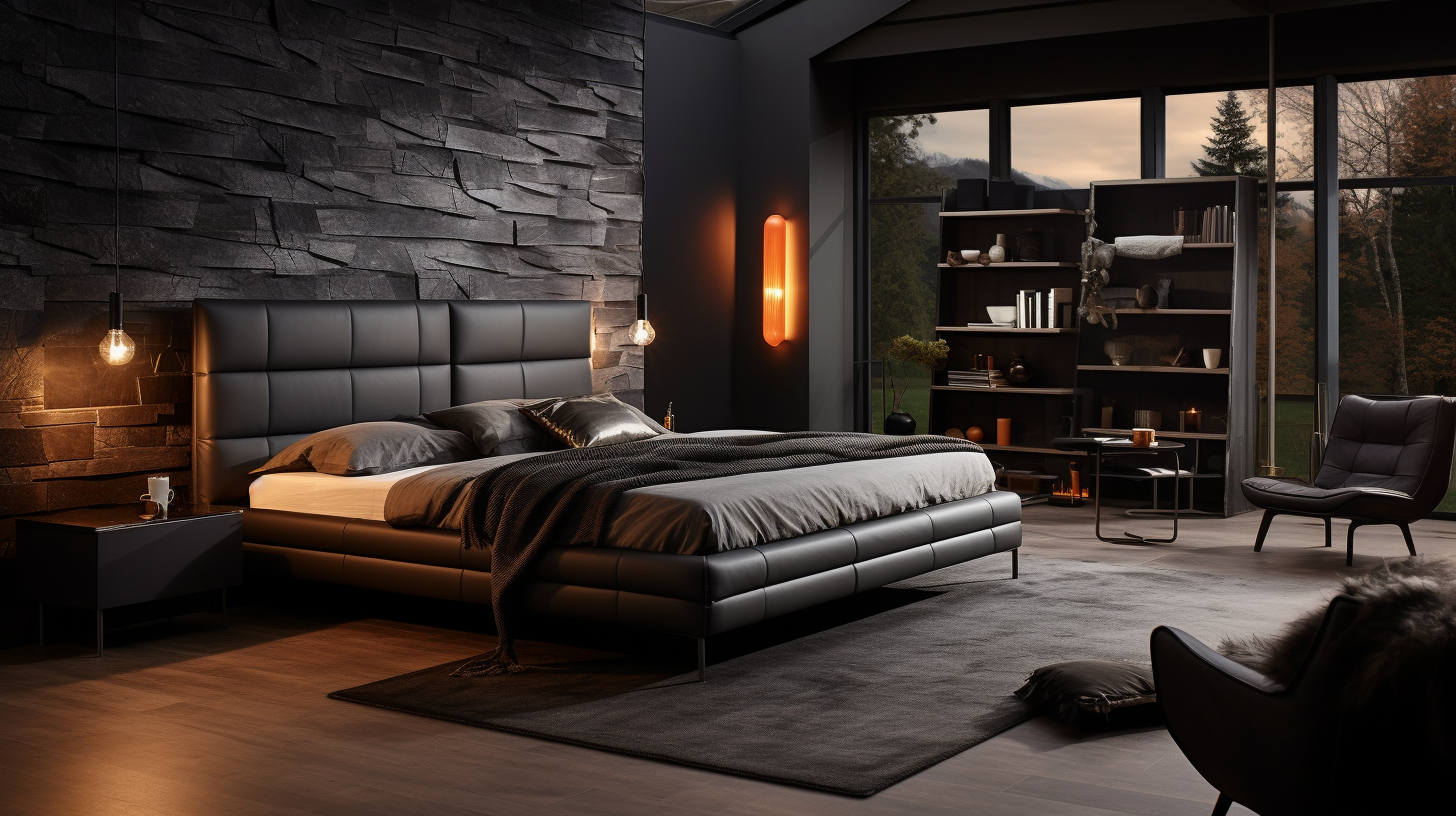 Bold Beautiful Black Bedroom Inspirations 2 Bold & Beautiful Black Bedroom Inspirations