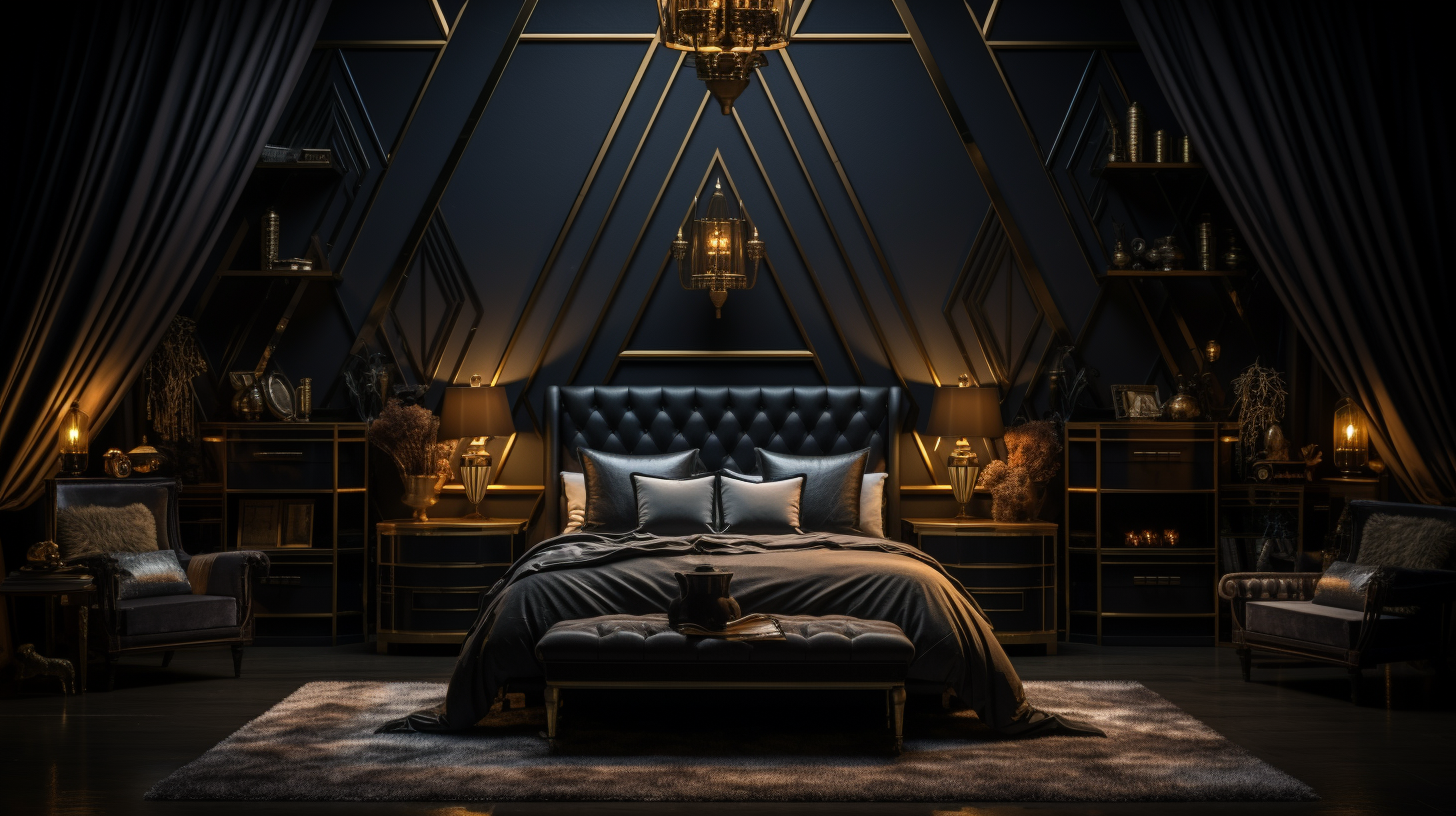 Bold Beautiful Black Bedroom Inspirations 7 Bold & Beautiful Black Bedroom Inspirations