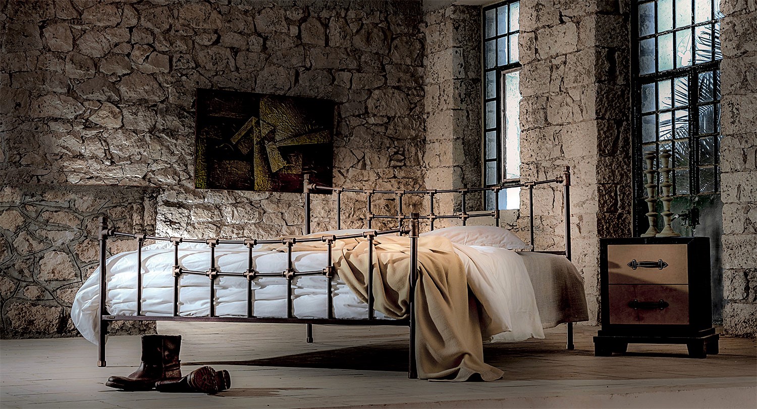 Elevate Your Bedroom Design with Stylish Iron & Metal Bed Frames